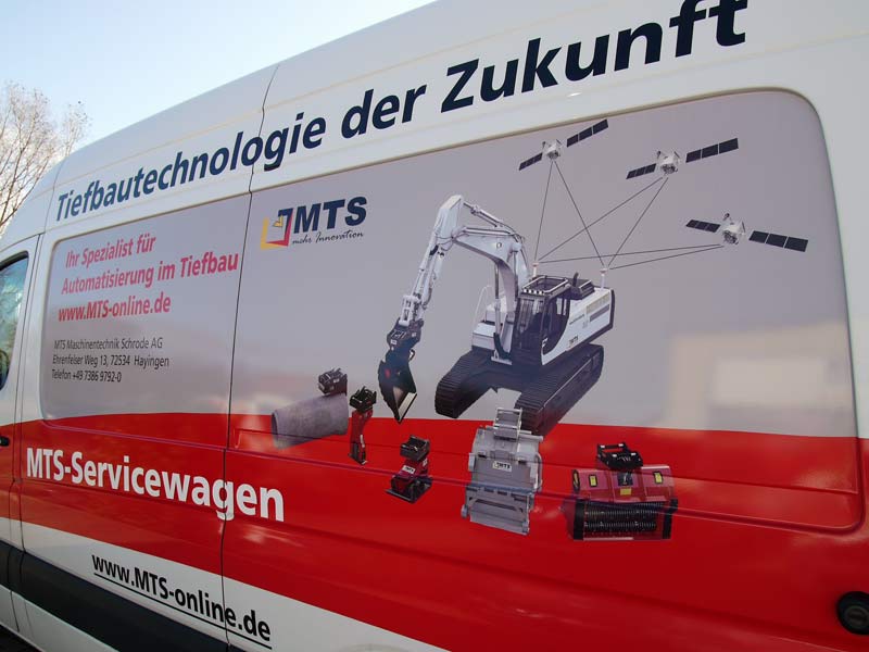 Spezial-Anbaugeräte im Tief- und Straßenbau der MTS Maschinentechnik Schrode AG