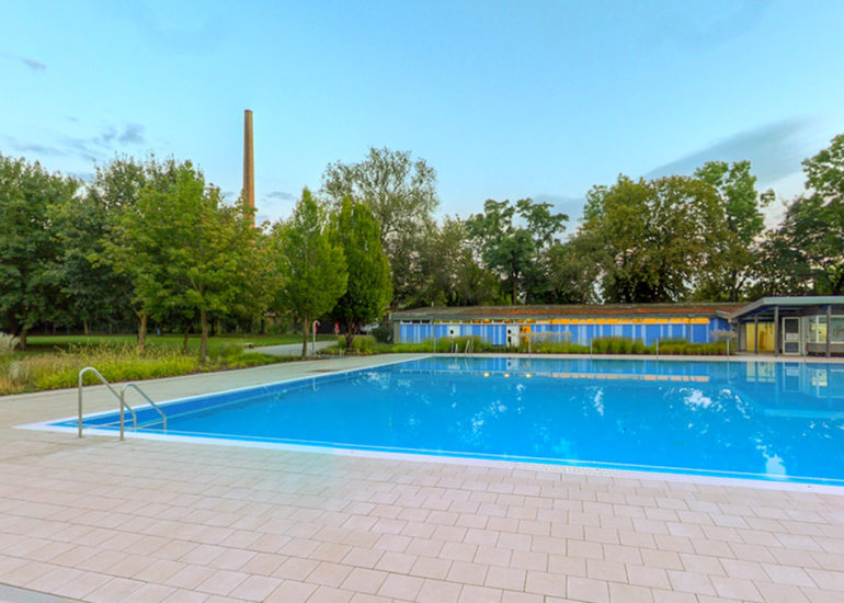 Sanierung Freibad Saline Halle