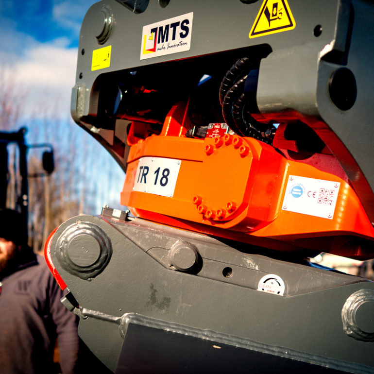MTS-Tiltrotator - Spezial-Anbaugeräte im Tief- und Straßenbau der MTS Maschinentechnik Schrode AG
